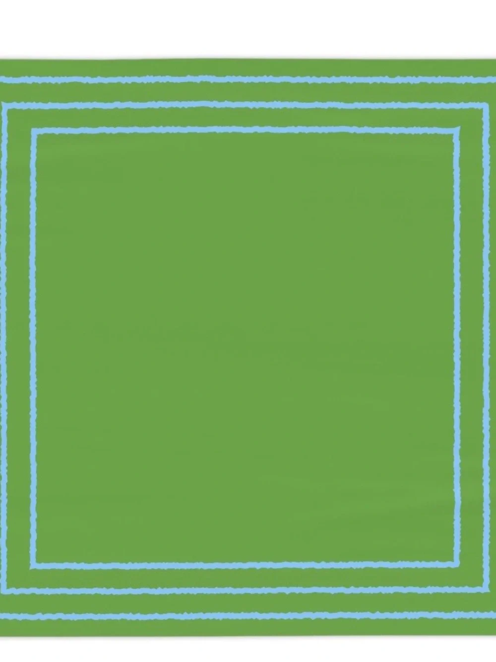 Bright green table cloth 55x55 inches